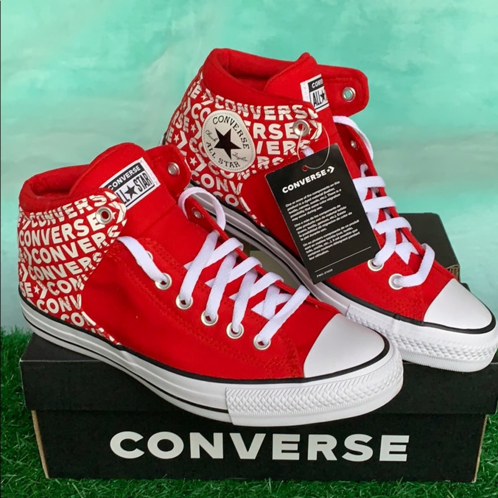 Converse CTAS HIGH STREET HI enamel read/white Men - Picture 2 of 16